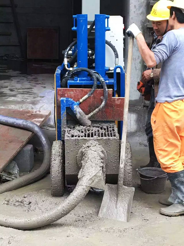全液压二次构造泵