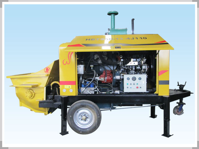 hbts50-13-4j110柴油机混凝土泵